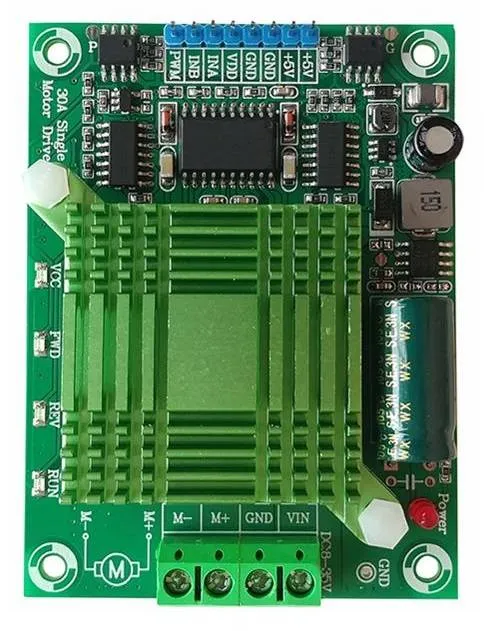 30A 8-35V Single DC Motor Driver H-Bridge Forward/Reverse PWM