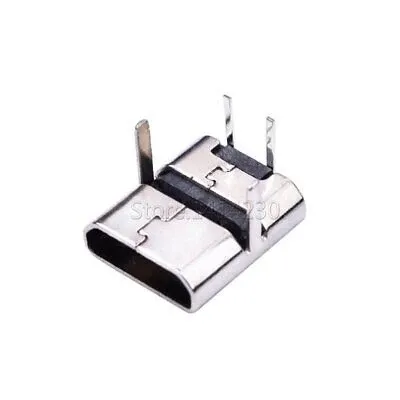 موصل Micro USB من نوع Type A أنثى (DIP)