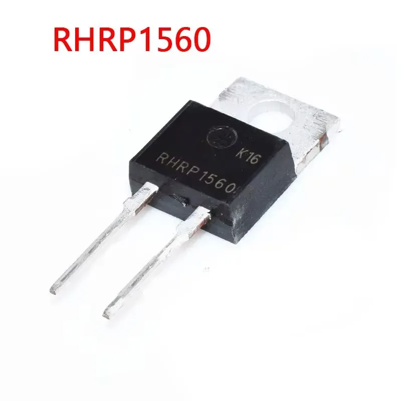 ثنائي RHRP1560 فائق السرعة من onsemi بجهد 600 فولت وتيار 15 أمبير غلاف TO-220AC