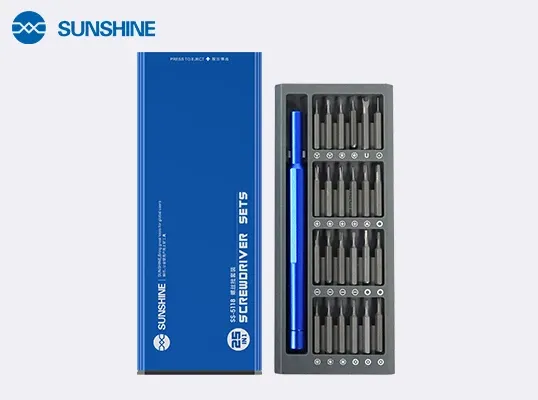 طقم مفكات دقيقة مغناطيسية SUNSHINE SS-5118 بـ 25 قطعة