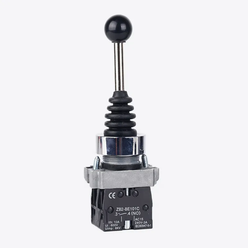 XD2-PA22 Industrial Joystick Switch, 2-Way Spring Return, NO Contact