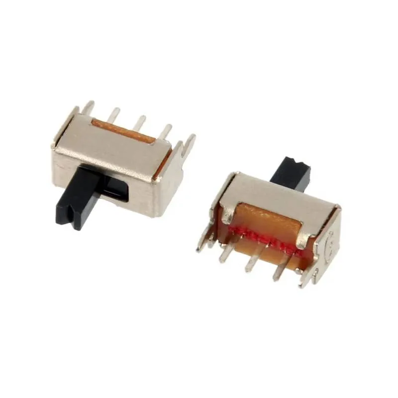 SS12D07VG5 Vertical Slide Switch SPDT, 3-Pin, 2mm Pitch