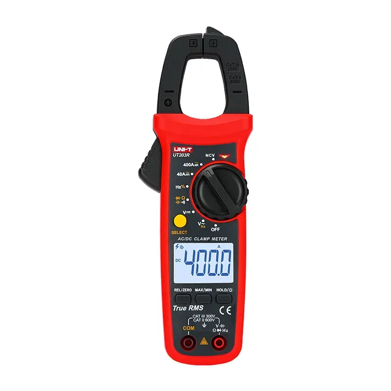 UNI-T UT203R Digital Clamp Meter, 4000 Counts True RMS