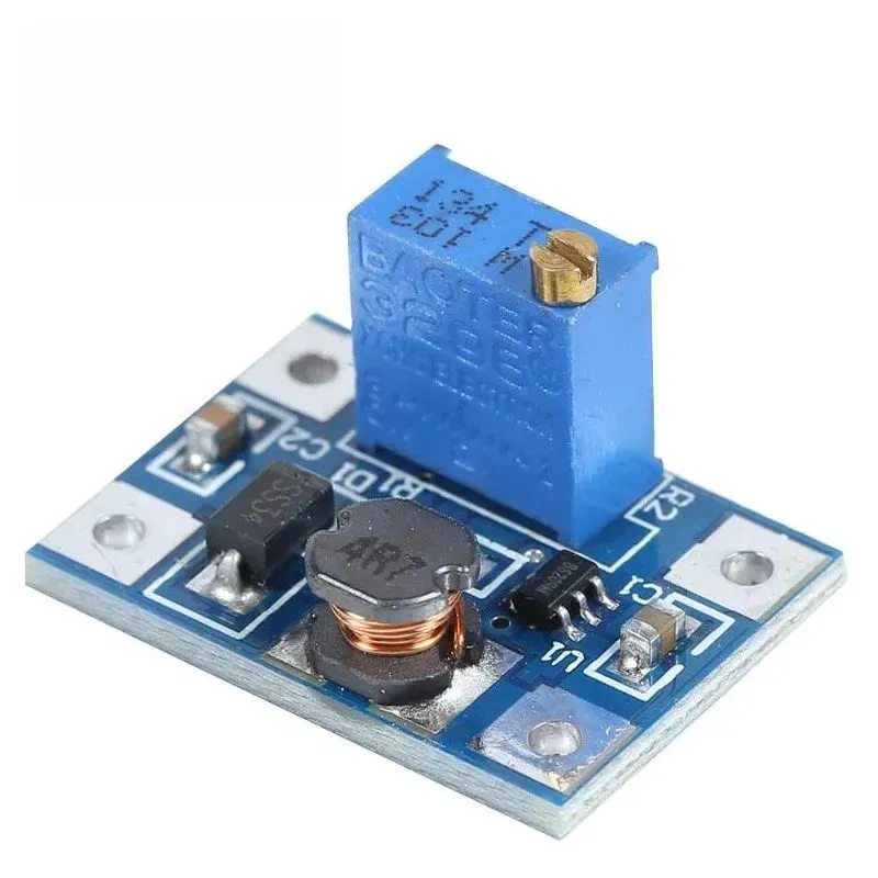 SX1308 Adjustable DC-DC Step-Up Boost Module, 28V 2A, 1.2MHz