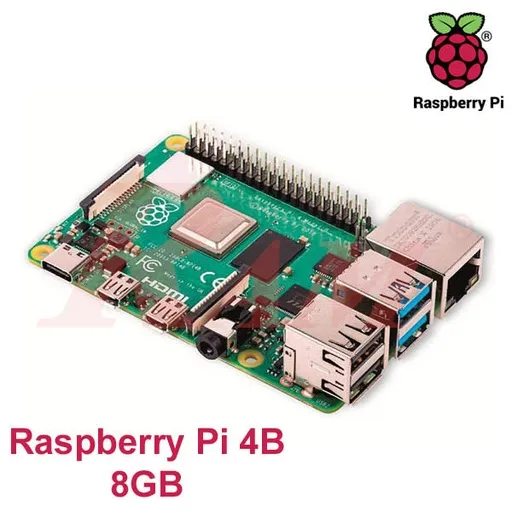 لوحة Raspberry Pi 4 Model B بذاكرة 8 جيجابايت