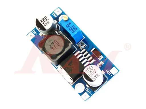 موديول رفع الجهد DC-DC من نوع XL6009 قابل للضبط بتيار 2.5A