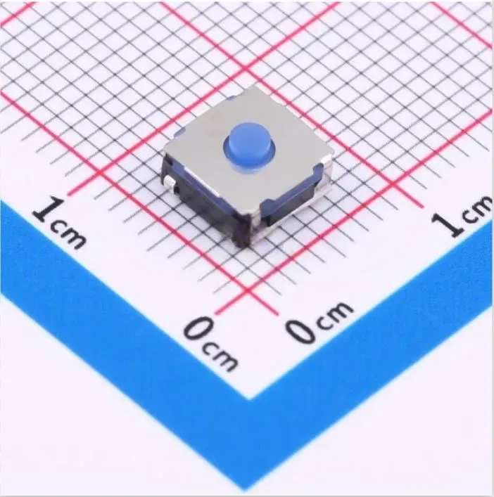 مفتاح لمسي SMD بالطراز TS-G004051 بـ4 أطراف ومقاس 6.2×6.2×3.5 مم