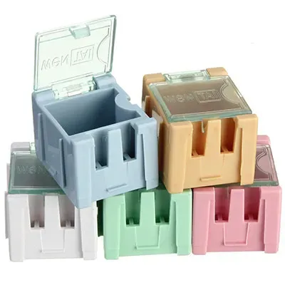 SMD Component Storage Box 25×31.5×21.5mm, Beige