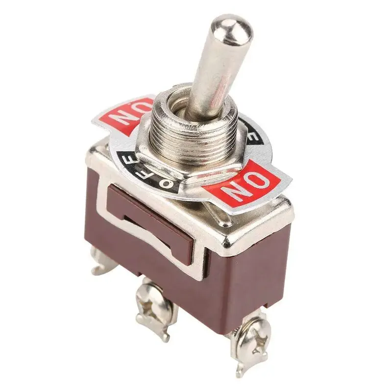 مفتاح تبديل E-TEN1122 ON/OFF/ON بقدرة 15 أمبير 250 فولت AC