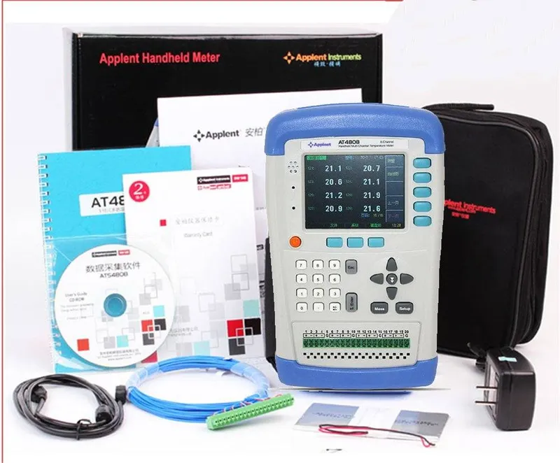 APPLENT AT4808 8-Channel Thermocouple Temperature Tester