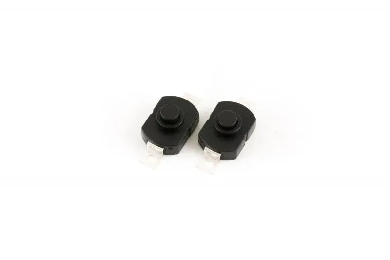 OSEPP LS-00037 Mini ON/OFF Latching Switch, Black (4 pcs)