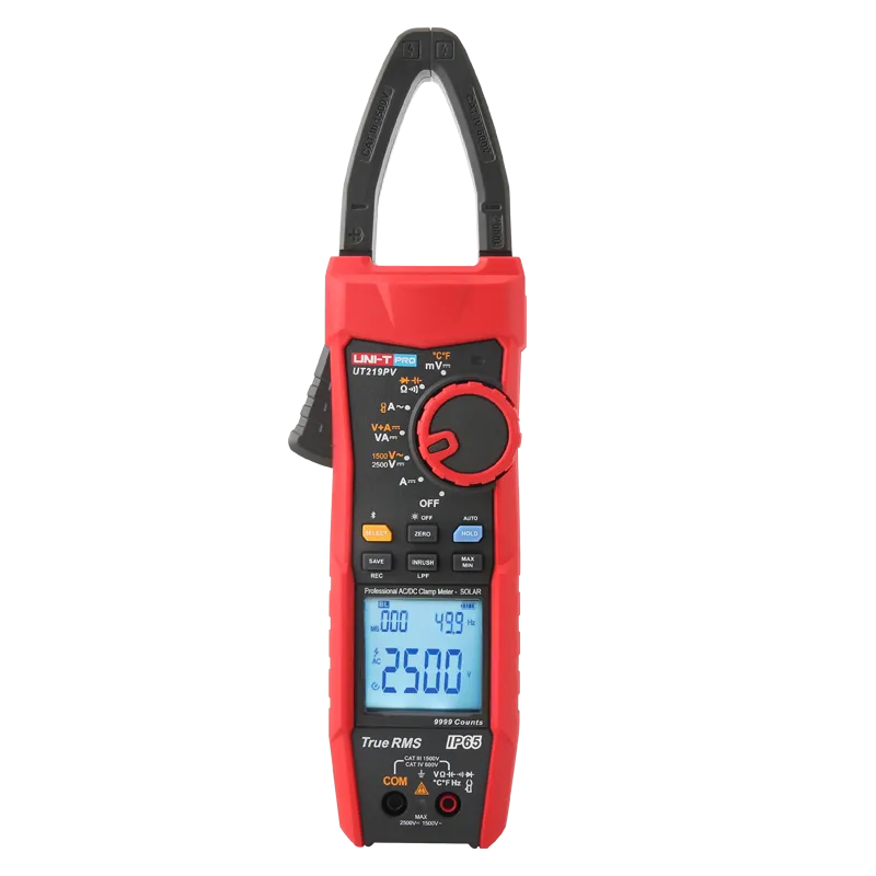 UNI-T UT219PV Professional AC/DC Clamp Meter with Bluetooth