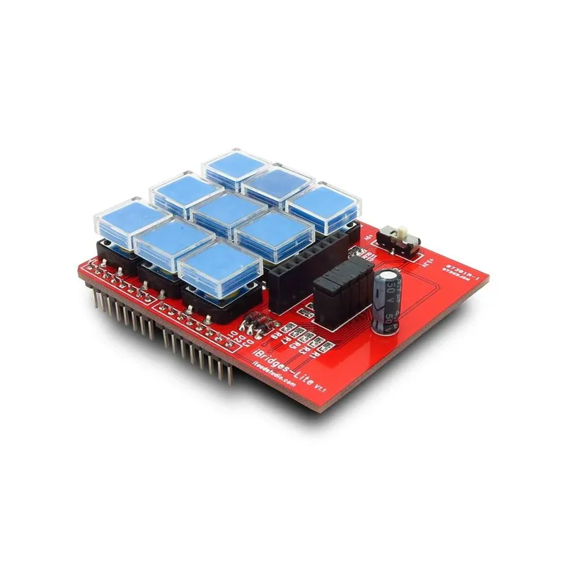 درع Arduino للوحة مفاتيح 3×3 مع واجهة شاشة 5110 الرسومية