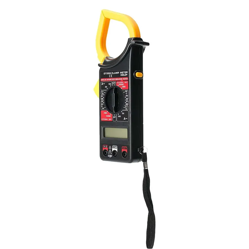 DT-266 Digital Clamp Meter 0-1000A 3-1/2 Digit