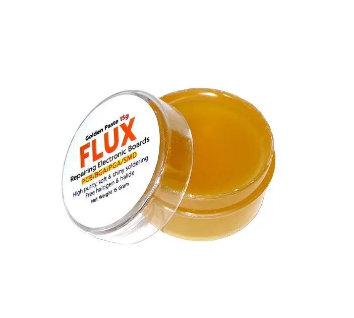 Golden Soldering Paste Flux 15g in Plastic Can (Rosin-Based)
