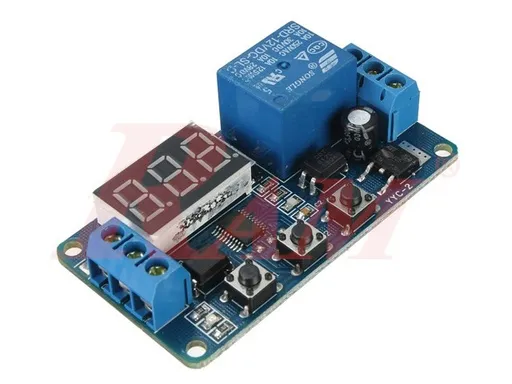 12VDC Timer Relay Module Kit with LED Indicator