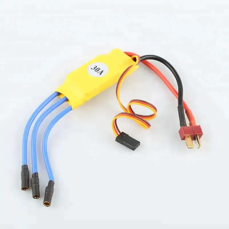30A Brushless ESC Speed Controller with Motor Connectors (BLDC)