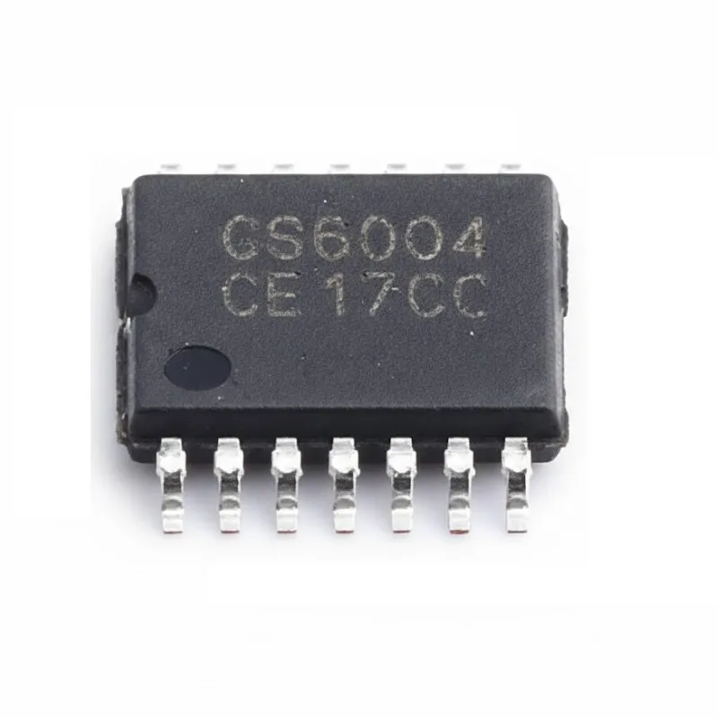 GS6004-TR MCP6004-Compatible 1MHz Rail-to-Rail Op-Amp TSSOP14