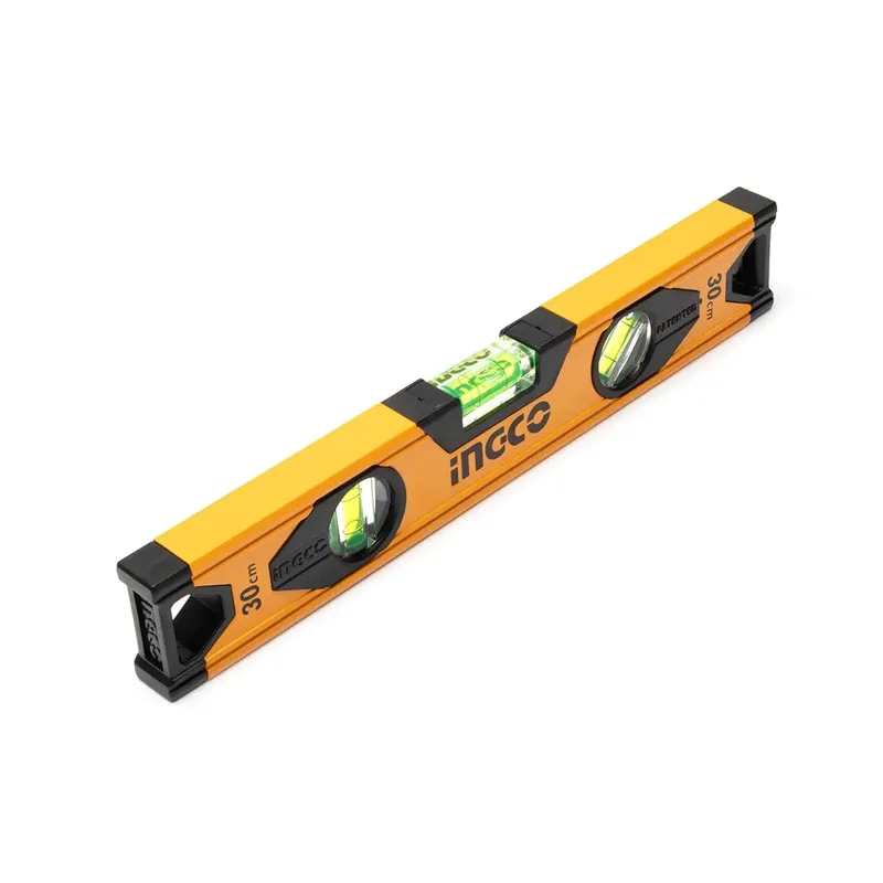 ميزان ماء صغير INGCO HMSL01030 بقاعدة مغناطيسية وطول 225 مم