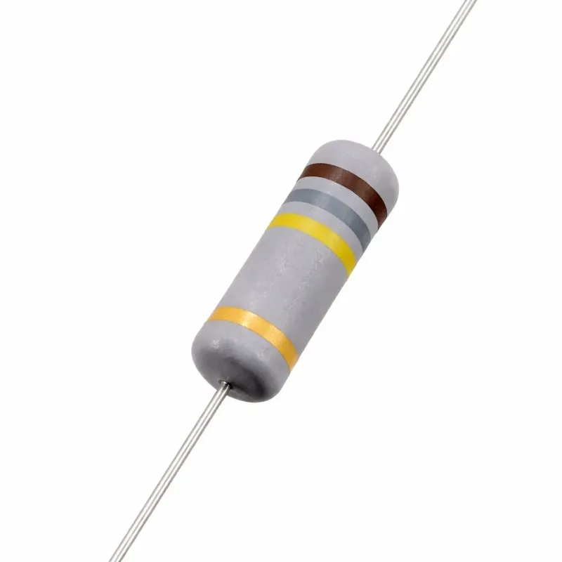 Carbon Resistor 180kΩ 2W Through Hole