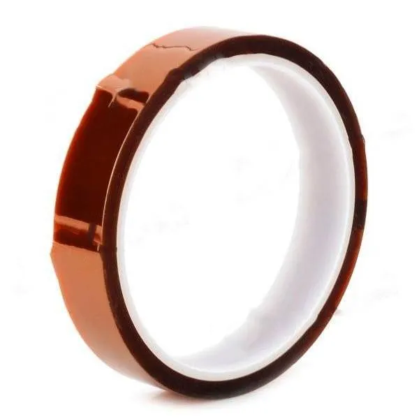شريط Kapton البني من البوليميد بعرض 10 مم لطابعات ثلاثية الأبعاد