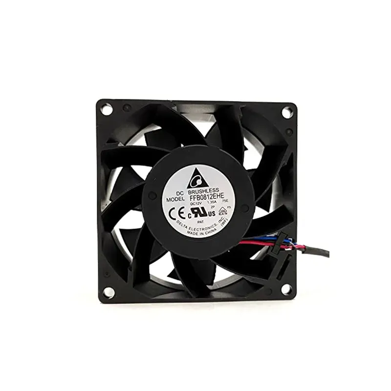 Delta FFB0812EHE Server Cooling Fan 12V 1.35A 80x80x38mm