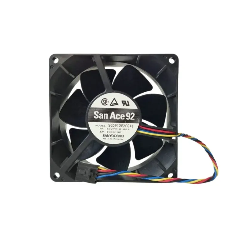 San Ace 9G0912P2G041 DC Fan 12V 0.88A 92x92x32mm (Used Like New)