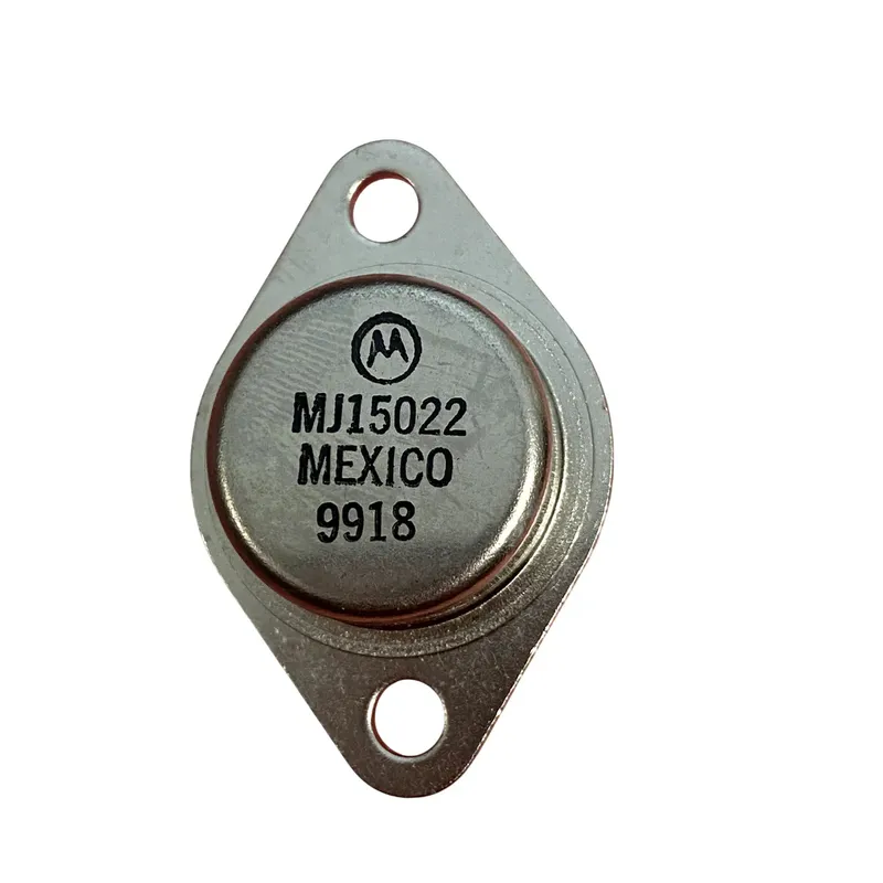 ترانزستور قدرة NPN طراز MJ15022 بجهد 200 فولت وتيار 16 أمبير وغلاف TO-3
