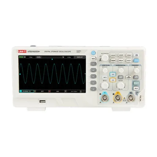 UNI-T UTD2102CEX+ Digital Storage Oscilloscope 100MHz 2CH