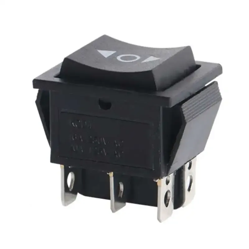 KCD4 Rocker Switch ON-OFF-(ON) 6-Pin 16A 250VAC