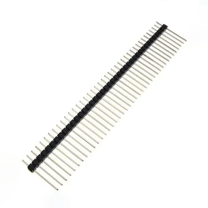 Male Pin Header 2.54mm 40-Pin Straight Black 27mm