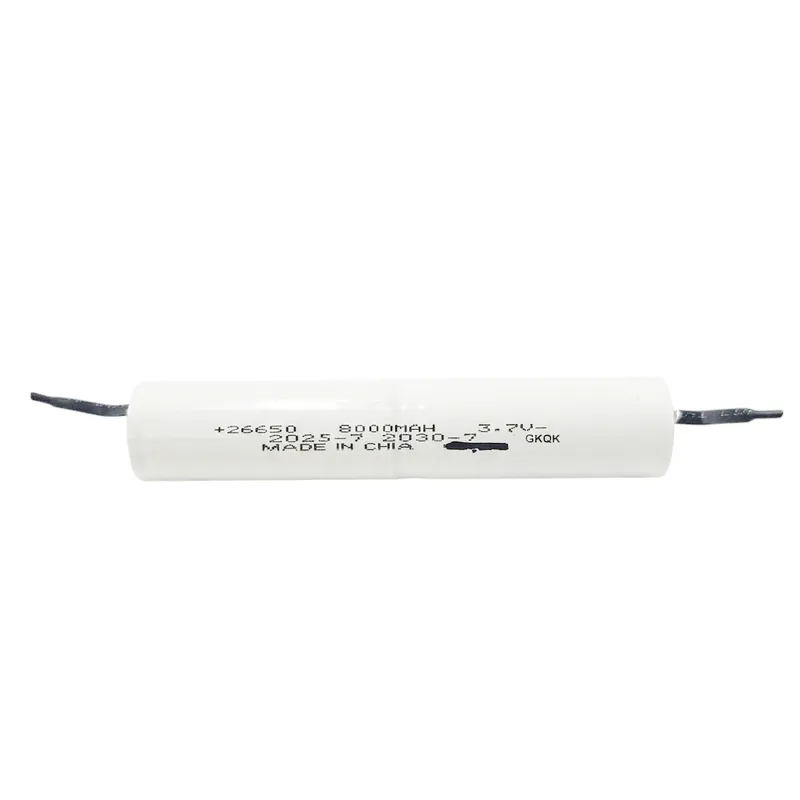 Rechargeable Li-ion Battery Pack 3.7V 1S-2P 8000mAh 26650