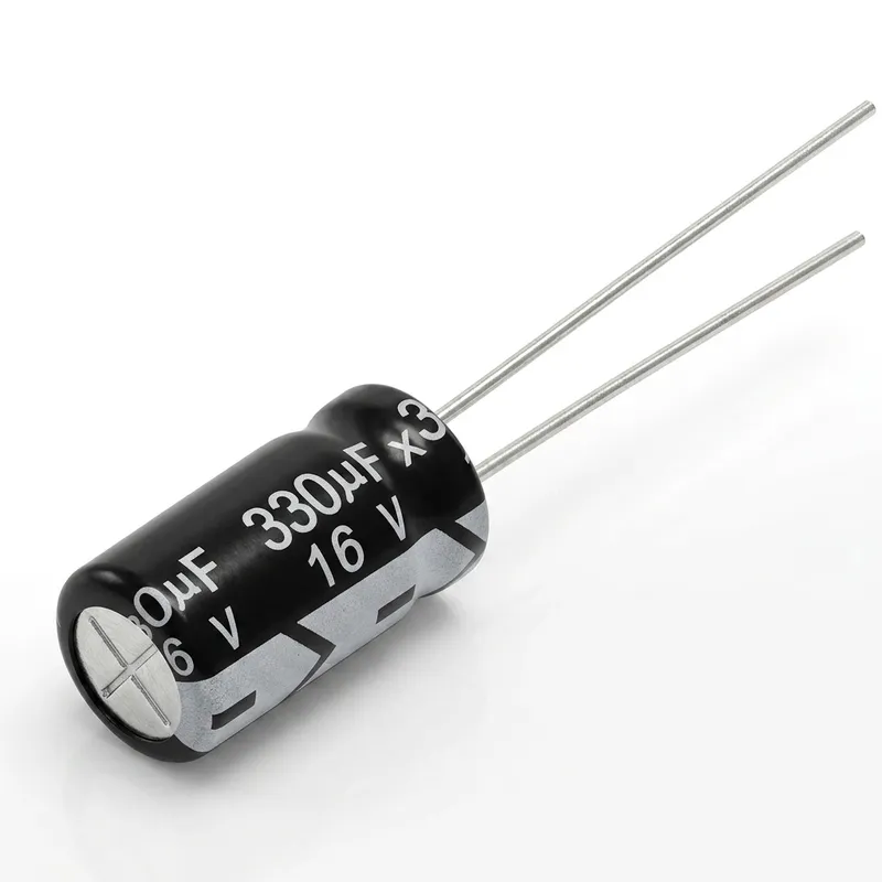 SHL 330µF 16V Aluminum Electrolytic Capacitor 8x12.5mm
