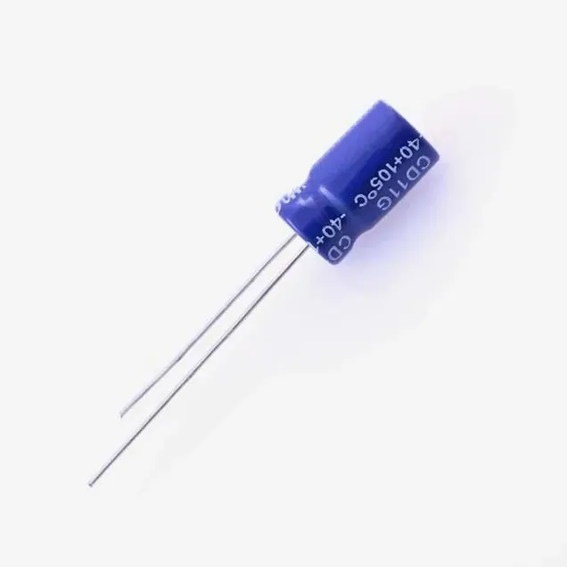 Electrolytic Capacitor 33µF 50V Radial 6.3x11 mm