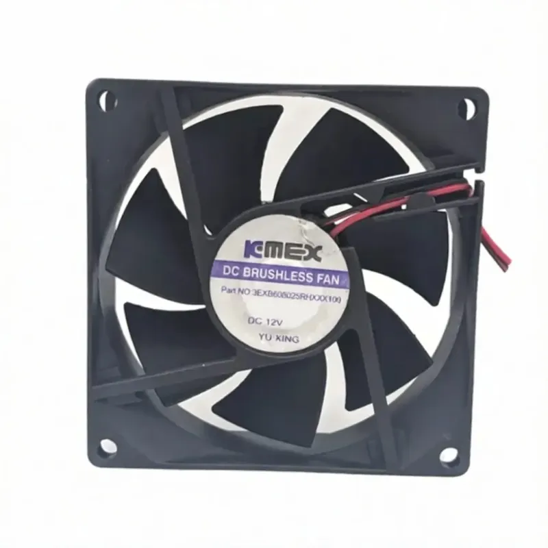 KMEX DF0802512SEUN DC Cooling Fan 12V 0.39A 80x80x25mm