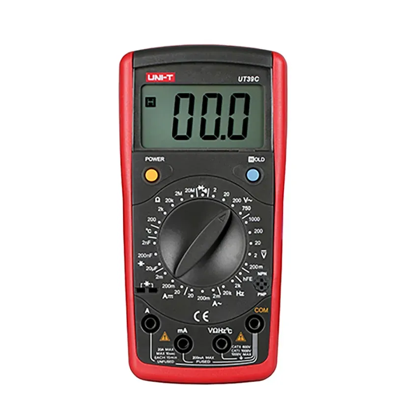 UNI-T UT39C Digital Multimeter 1999 Counts with Temperature