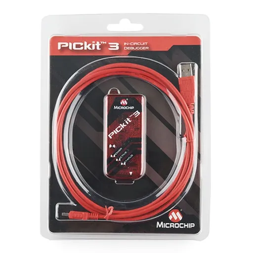 PICkit 3 مبرمج ومصحح أخطاء عبر USB لمتحكمات PIC (أصلي)