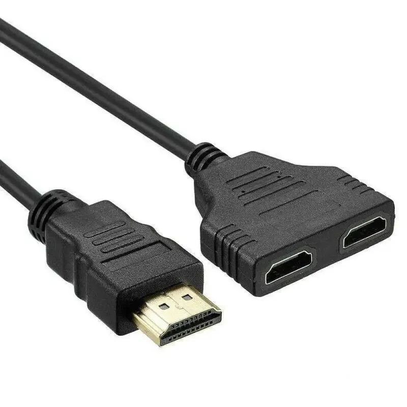 مقسم HDMI مدخل واحد ومخرجين بدقة 1080P