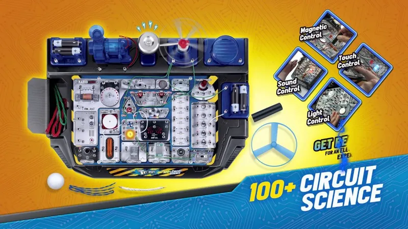 STEM Circuit Lab Electronics Exploration Kit 100-in-1