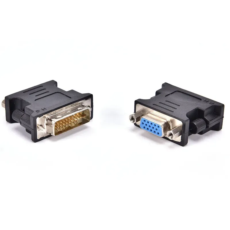 DisplayPort / DVI to VGA Video Converter Adapter, Black