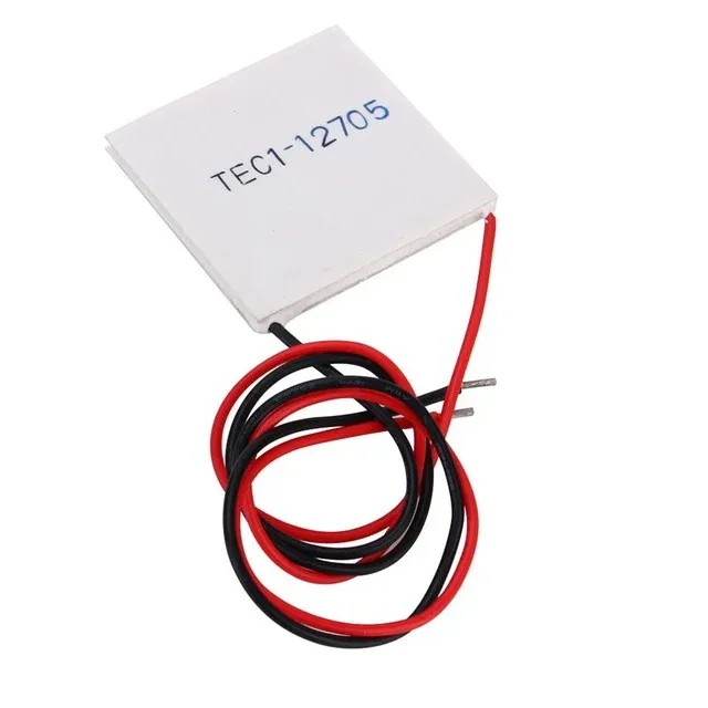 وحدة تبريد ثرموكهربائية TEC1-12705 مقاس 40×40 مم جهد 12 فولت وتيار 5 أمبير