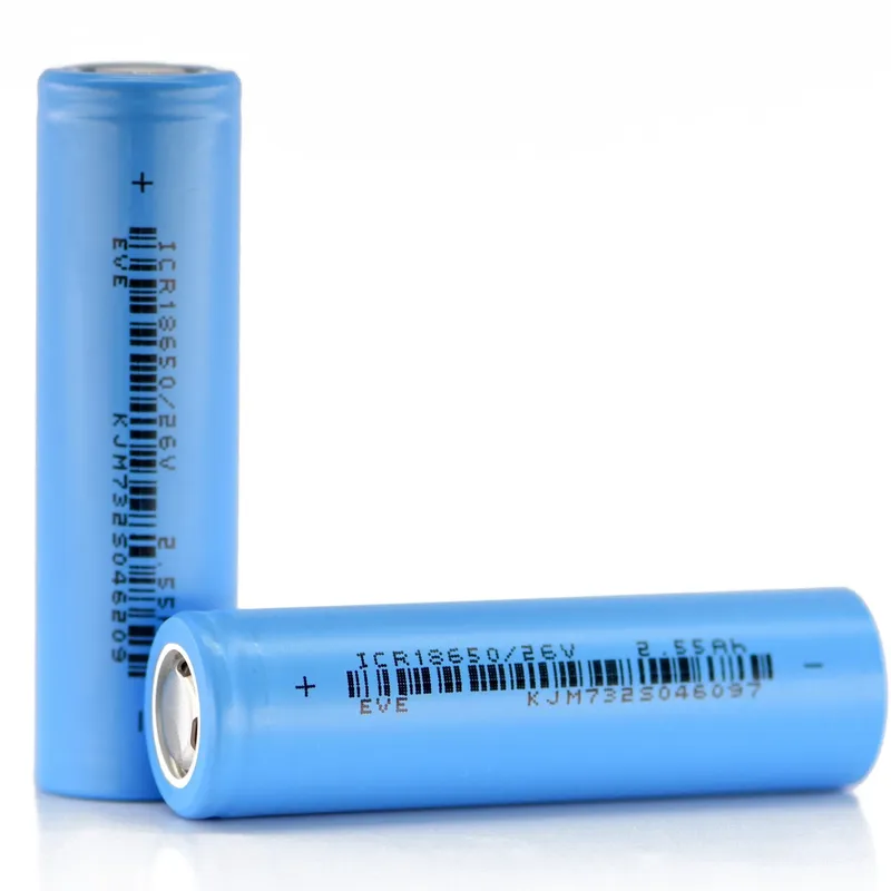 EVE ICR18650 Li-ion 18650 Battery 3.6V 2550mAh 14.3A