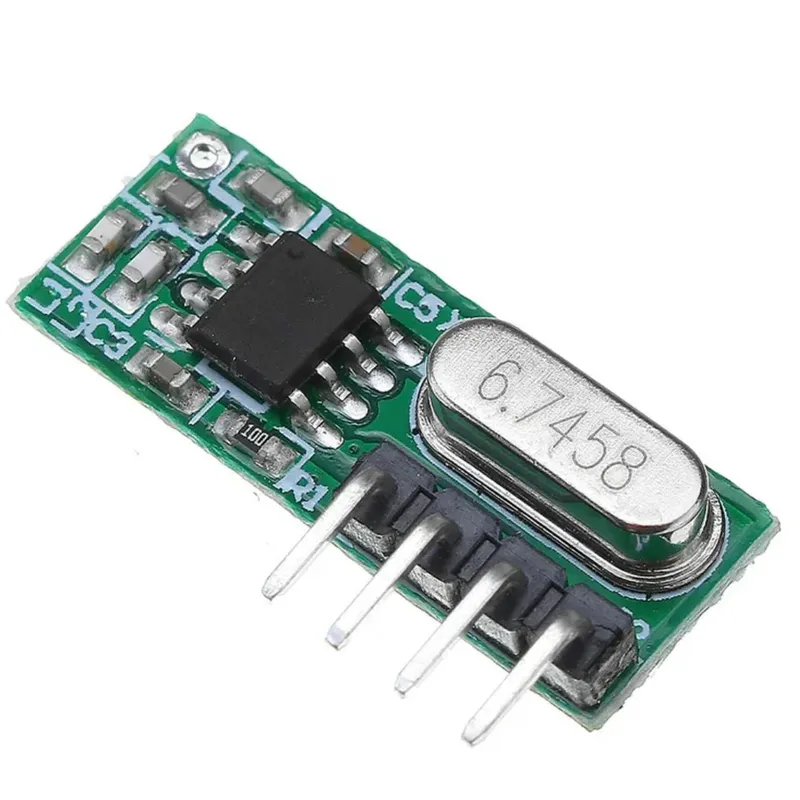 RX500 433MHz ASK/OOK Superheterodyne RF Receiver Module