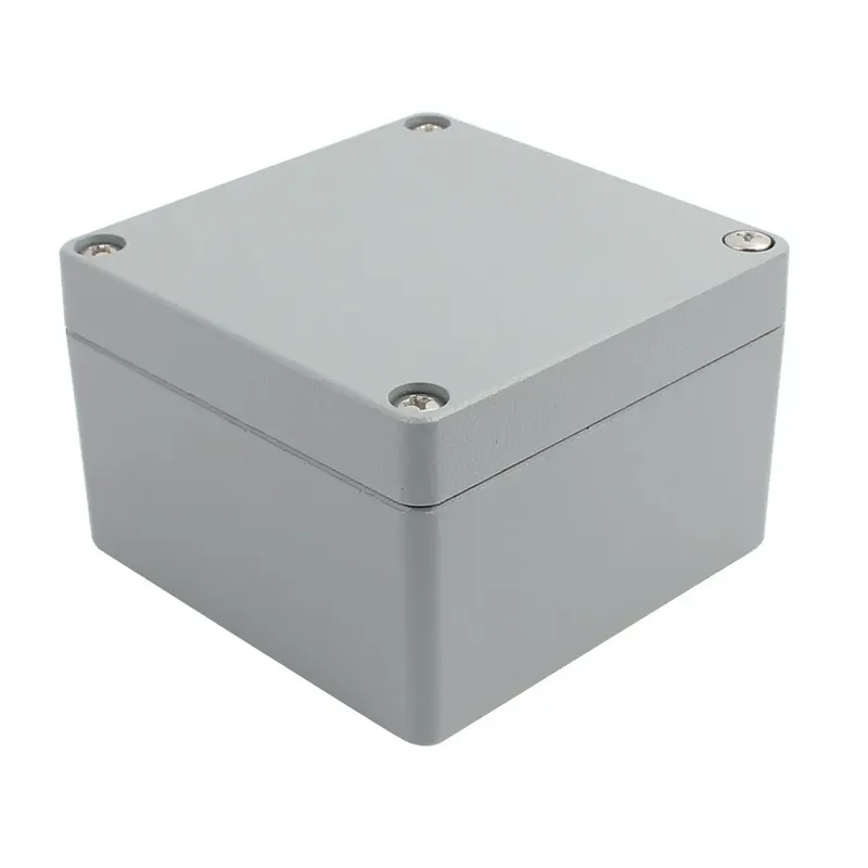 Cast Aluminum Waterproof Junction Box 120x120x82mm, IP65
