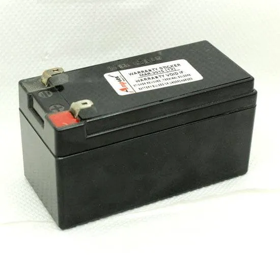 Polmar 12V 1.2Ah Sealed Lead Acid Rechargeable Battery
