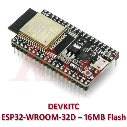 لوحة تطوير ESP32-DEVKITC بمعالج ESP32-WROOM-32D و38 دبوساً