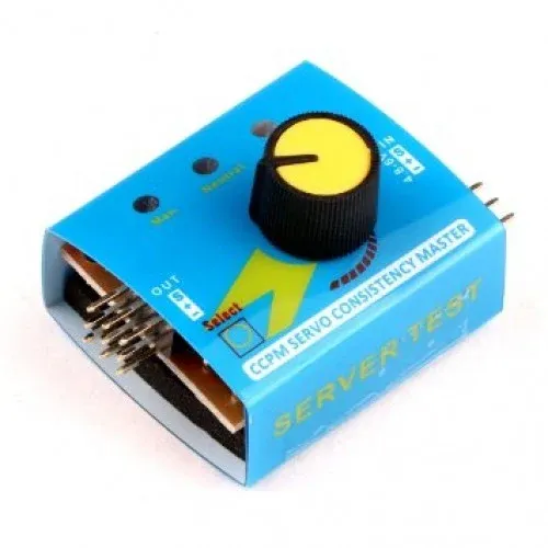 Digital Multi Servo Tester ESC 3-Channel CCPM 4.8-6V DC