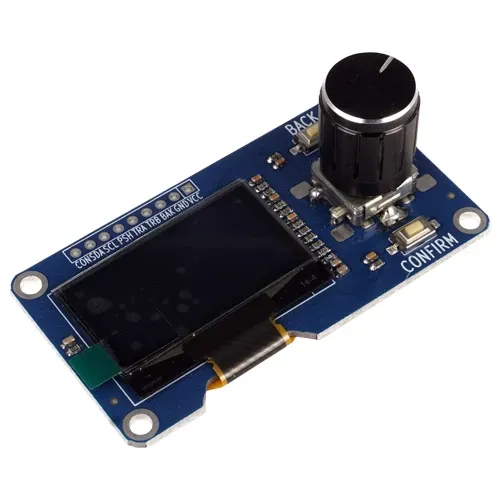 OLED Display I2C 1.3 Inch Module with EC11 Rotary Encoder