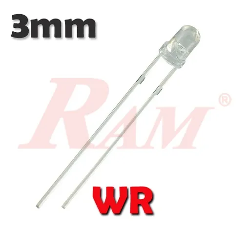 LED 3mm Super Bright Red