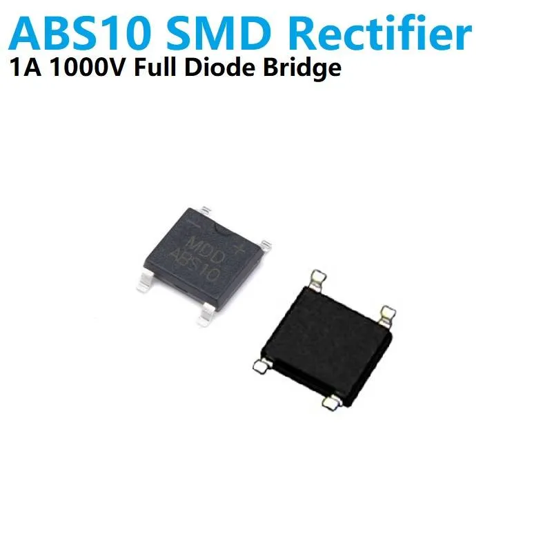 ABS10 SMD Full-Wave Bridge Rectifier 1A 1000V